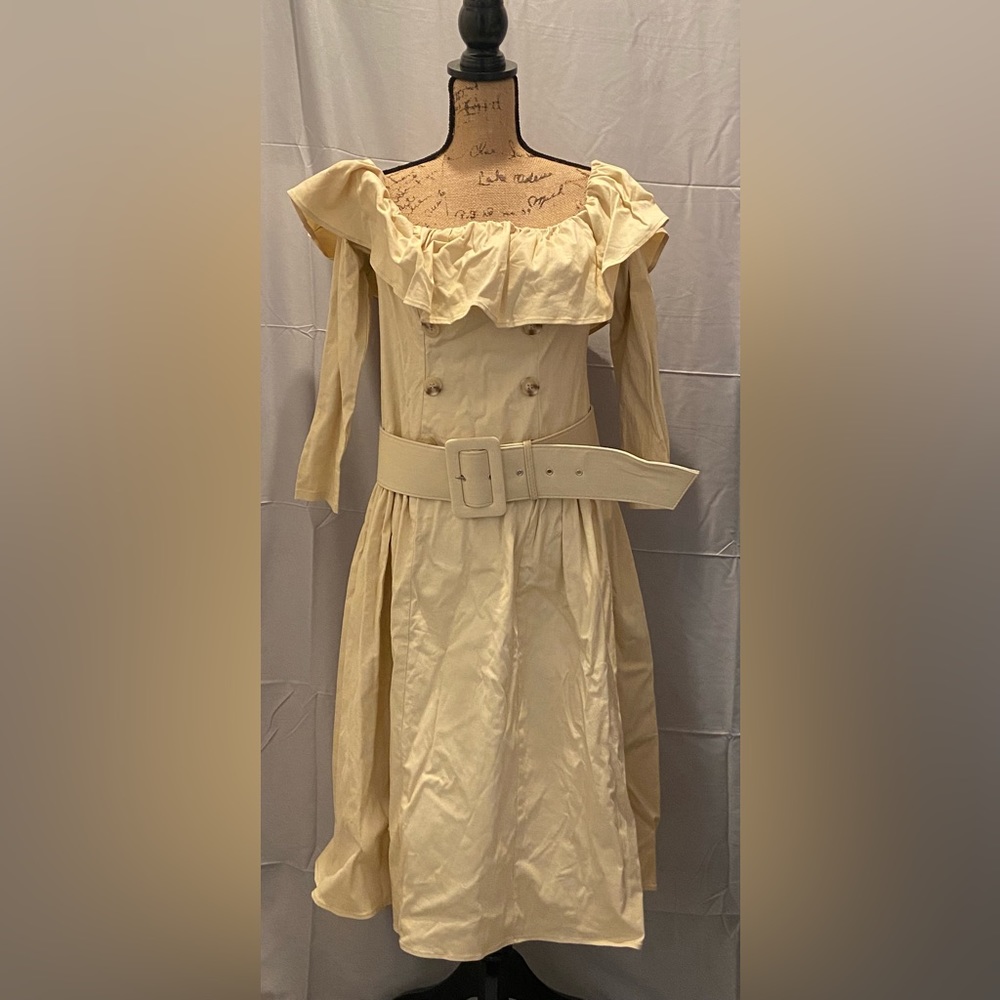 Beautiful khaki colored dress